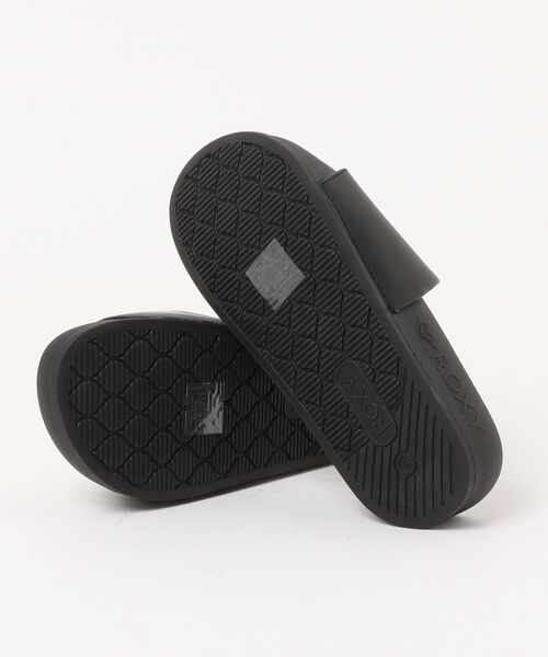 ROXY（ロキシー）の「ROXY ウィメンズ SLIPPY PLATFORM ファッションサンダル 【2026年春夏モデル】（サンダル・レディース・ホワイト/ブラック・LARGE/SMALL/MEDIUM）」の3枚目の写真