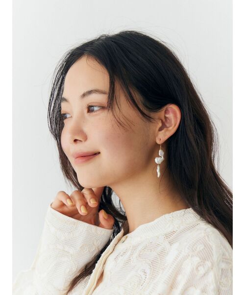 Ungrid（アングリッド）の「淡水パールピアス（ピアス（両耳用）・レディース・ゴールド・FREE）」の3枚目の写真