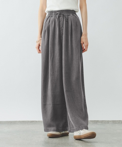 GLOBAL WORK（グローバルワーク）の「エアリーリラックスデニムイージーパンツ/645430（デニムパンツ・レディース・ブラック系その他/ブルー系その他4・MEDIUM/LARGE/SMALL）」の5枚目の写真