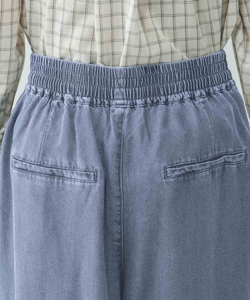 GLOBAL WORK（グローバルワーク）の「エアリーリラックスデニムイージーパンツ/645430（デニムパンツ・レディース・ブラック系その他/ブルー系その他4・MEDIUM/LARGE/SMALL）」の17枚目の写真