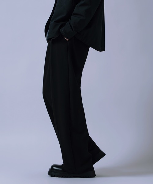 improves(インプローブス)の「ワンタック ワイド ストレート パンツ(その他パンツ・メンズ・ブラック系/ブラック/インディゴブルー/ブラウン・LARGE/MEDIUM)」の12枚目の写真