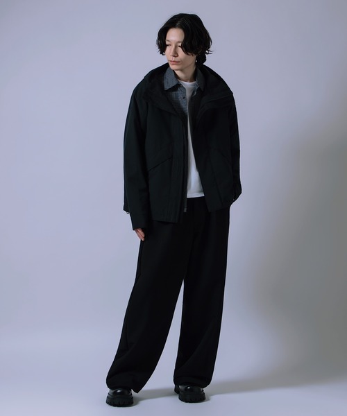 improves(インプローブス)の「ワンタック ワイド ストレート パンツ(その他パンツ・メンズ・ブラック系/ブラック/インディゴブルー/ブラウン・LARGE/MEDIUM)」の14枚目の写真