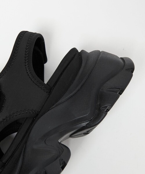 SY UNITED ARROWS(シーユナイテッドアローズ)の「<SY> ネオプレーンビジュー サンダル75(サンダル・レディース・ダークブラウン/ライトグレー/ブラック・L/M/S)」の14枚目の写真