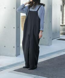 かぐれ（カグレ）の「リネンサロペット（サロペット/オーバーオール）」