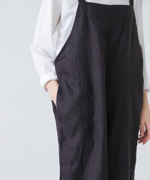 かぐれ（カグレ）の「リネンサロペット（その他パンツ・レディース・チャコールグレー/グレー系その他/ブラック・FREE）」の21枚目の写真