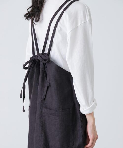 かぐれ（カグレ）の「リネンサロペット（その他パンツ・レディース・チャコールグレー/グレー系その他/ブラック・FREE）」の20枚目の写真