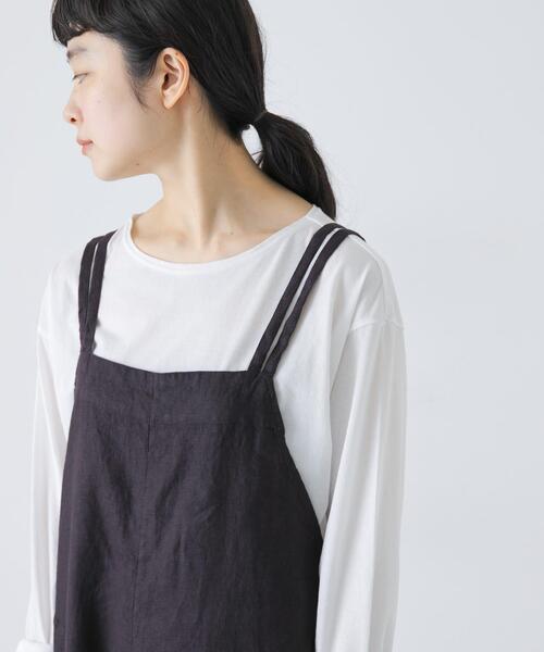 かぐれ（カグレ）の「リネンサロペット（その他パンツ・レディース・チャコールグレー/グレー系その他/ブラック・FREE）」の19枚目の写真