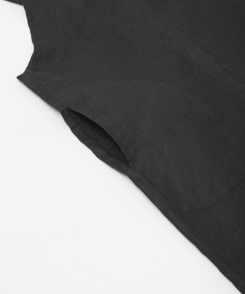 かぐれ（カグレ）の「リネンサロペット（その他パンツ・レディース・チャコールグレー/グレー系その他/ブラック・FREE）」の7枚目の写真