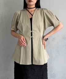&g'aime | 【&g'aime 】ウエストタックチュニック Waist-Tucked Tunic(シャツ/ブラウス)