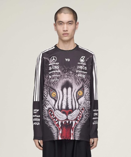 Y-3 MERCEDES - AMG PETRONAS FORMULA 1 TEAM DRIVER LONG SLEEVE