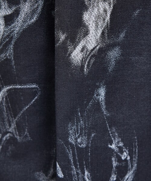 5351 POUR LES HOMMES（ゴーサンゴーイチプールオム）の「【セットアップ対応】スモーク ジャガード ショートパンツ（その他パンツ・メンズ・インディゴブルー/ブラック・50/48/46/44）」の11枚目の写真