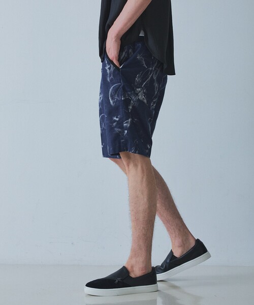5351 POUR LES HOMMES(ゴーサンゴーイチプールオム)の「【セットアップ対応】スモーク ジャガード ショートパンツ(その他パンツ・メンズ・インディゴブルー/ブラック・50/48/46/44)」の15枚目の写真