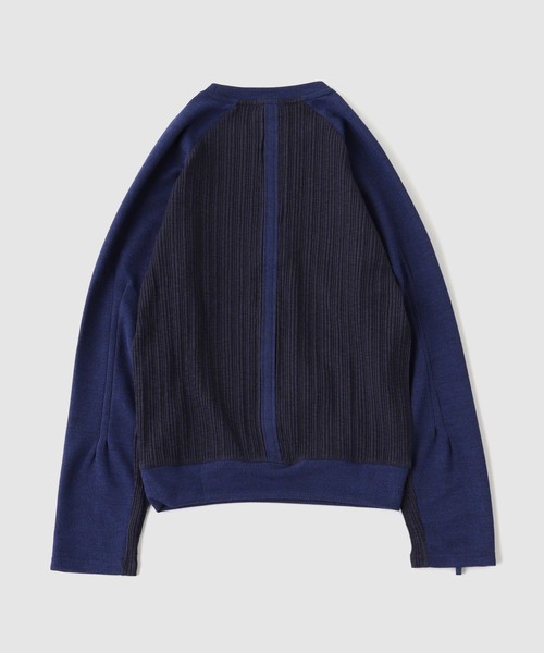 XLIM(エクスリム)の「XLIM / エクスリム EP.9 01 KNIT(ニット/セーター・メンズ・ブラウン/ブルー系その他/ブラック・SMALL/X-SMALL)」の4枚目の写真