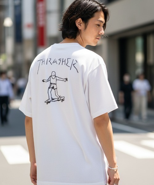 【専用】Tシャツ Ｓ セール】GONZ ART S/S T-SHIRTS/THRASHER スラッシャー 半袖Tシャツ