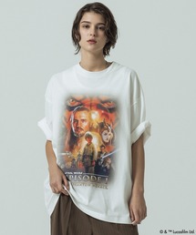 【SLICK/スリック】SLICK / STAR WARS / Printed T-shirt 02/スターウォーズ / パウダー加工プリントTシャツ /オーバーサイズ シルエット/ ビンテージ / ディズニー