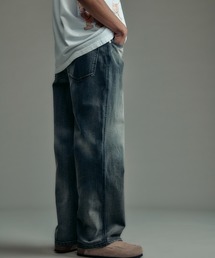 ADAM PATEK（アダムパテック）の「【ADAMPATEK/アダムパテック】aged finish denim  pant エイジング加工デニムパンツ（デニムパンツ）」