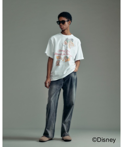 ADAM PATEK(アダムパテック)の「【ADAMPATEK/アダムパテック】aged finish denim pant エイジング加工デニムパンツ(デニムパンツ・レディース・ブラック/ブルー・1/2)」の17枚目の写真
