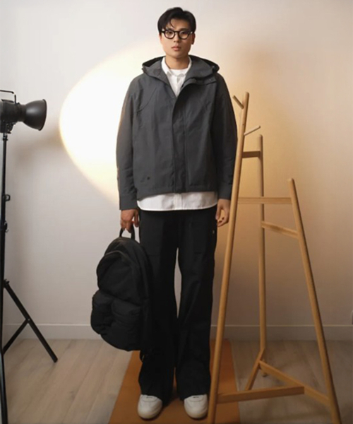 KALAPATTHAR(カラパタール)の「Poly Cotton RIB Track Zip Pants - BLACK(その他パンツ・メンズ・その他・LARGE/X-LARGE/MEDIUM)」の6枚目の写真