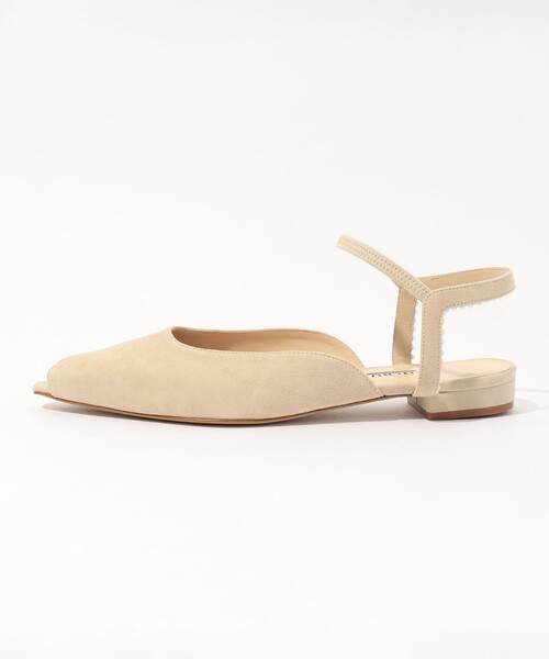 NEBULONI E（ネブローニ）の「NEBULONI E.  FLAT MULE フラットサンダル（サンダル・レディース・ライトベージュ・36/37/38）」の3枚目の写真