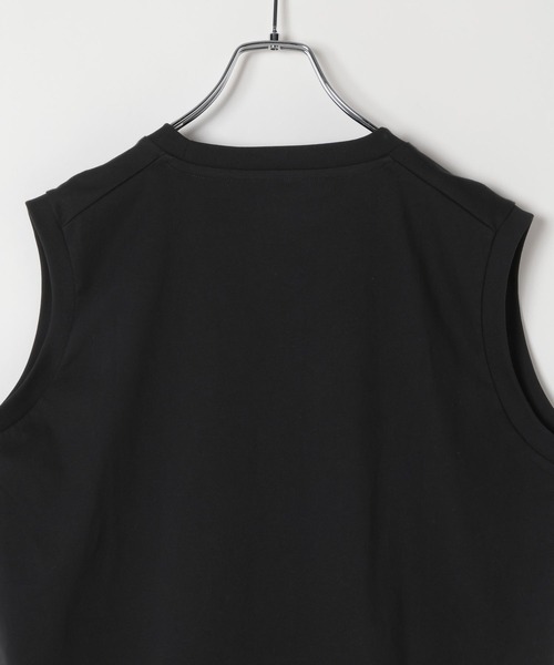 GLOBAL WORK（グローバルワーク）の「Fffit エフィット/快適レイヤードノースリーブ/657702（タンクトップ・メンズ・ブラック/ライトグレー/ホワイト・MEDIUM/LARGE/X-LARGE/SMALL）」の9枚目の写真