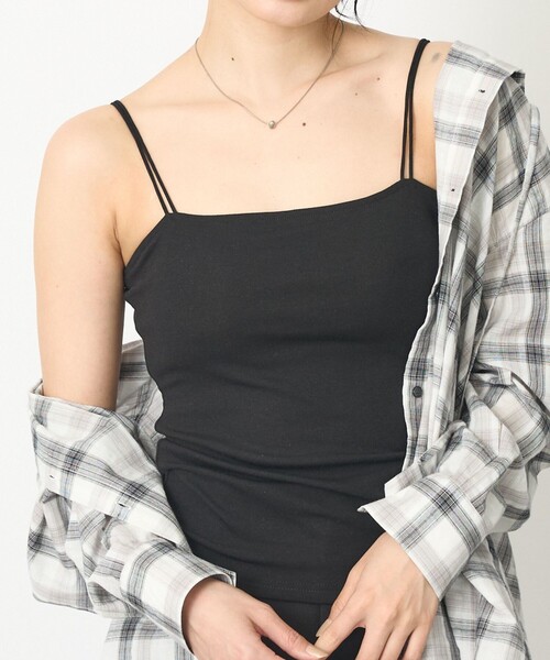 abahouse mavie（アバハウスマヴィ）の「【ｶｯﾌﾟ取り外し可能】ｶｯﾌﾟｲﾝｷｬﾐ（Tシャツ/カットソー・レディース・ホワイト/ライトグレー/ブラック・フリー）」の2枚目の写真