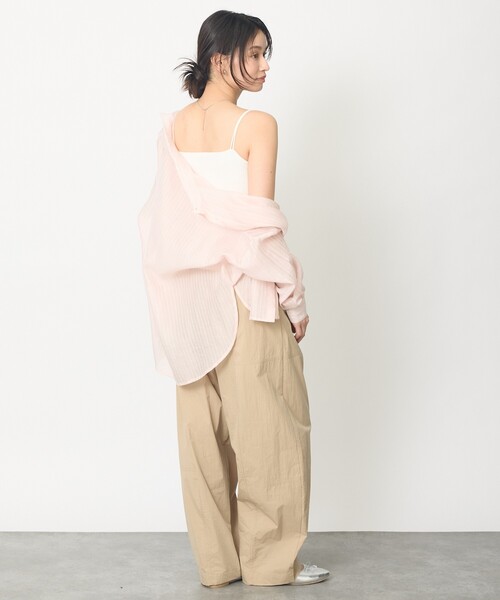 abahouse mavie（アバハウスマヴィ）の「【ｶｯﾌﾟ取り外し可能】ｶｯﾌﾟｲﾝｷｬﾐ（Tシャツ/カットソー・レディース・ホワイト/ライトグレー/ブラック・フリー）」の6枚目の写真