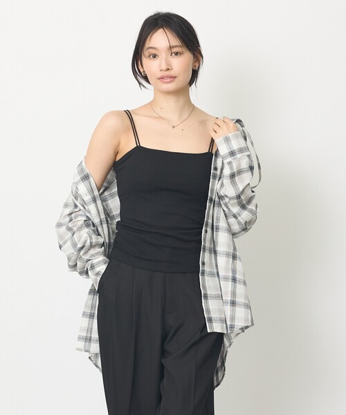 abahouse mavie（アバハウスマヴィ）の「【ｶｯﾌﾟ取り外し可能】ｶｯﾌﾟｲﾝｷｬﾐ（Tシャツ/カットソー・レディース・ホワイト/ライトグレー/ブラック・フリー）」の13枚目の写真