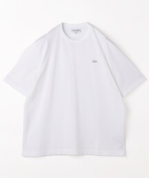 LACOSTE/ラコステ ラコステ ワンポイント S-caffe Tシャツ