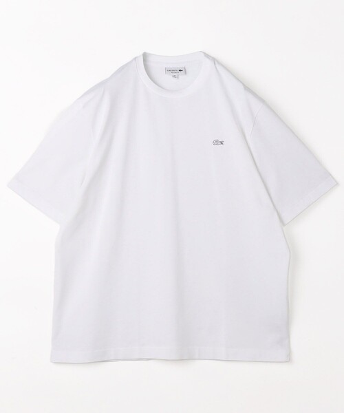 LACOSTE/ラコステ ラコステ ワンポイント S-caffe Tシャツ