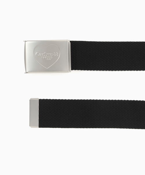 Carhartt WIP（カーハートダブリューアイピー）の「CARHARTT WIP / カーハート ダブリューアイピー HEART CLIP BELT（ベルト・メンズ・キャメル/ブラック・FREE）」の3枚目の写真