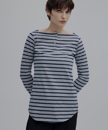 Ameri | COLORFUL BORDER L/S TOP(Tシャツ/カットソー)