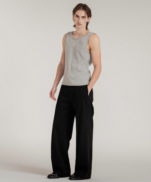 SSIN AND LEE(シンアンドリー)の「エッセンシャルスリーブレスメランジグレー(Tシャツ/カットソー・メンズ・その他・MEDIUM/LARGE)」の2枚目の写真