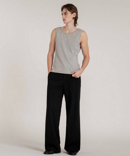 SSIN AND LEE(シンアンドリー)の「エッセンシャルスリーブレスメランジグレー(Tシャツ/カットソー・メンズ・その他・MEDIUM/LARGE)」の3枚目の写真