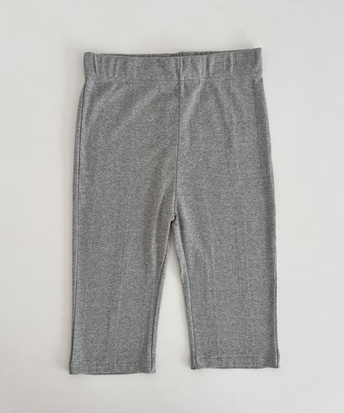 CANAL JEAN（キャナルジーン）の「Miller　パネルリブハーフレギンス（レギンス/スパッツ・レディース・ブラック/ヘザーグレー・ONE SIZE）」の10枚目の写真