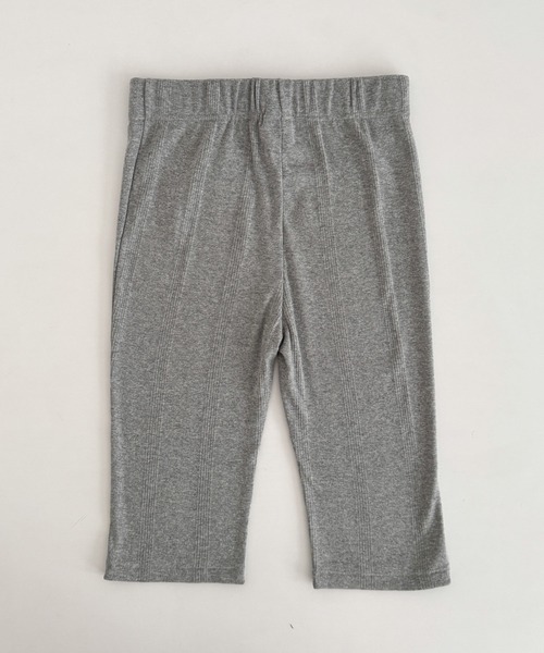 CANAL JEAN（キャナルジーン）の「Miller　パネルリブハーフレギンス（レギンス/スパッツ・レディース・ブラック/ヘザーグレー・ONE SIZE）」の11枚目の写真