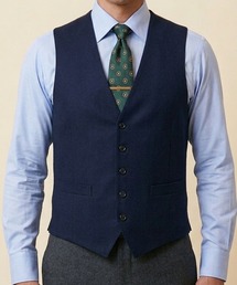 TETE（テット）の「【TETE SELECTION】ジレベスト/Vネック 薄手 レイヤード スーツ ビジカジ 大人 ユニセックス（スーツベスト）」