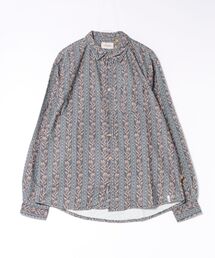 LS SHIRT/Critical Slide(クリティカルスライド)TCSS 総柄 長袖シャツ レギュラーカラー プリントシャツ カジュアルシャツ リラックスフィット ヴィンテージライク