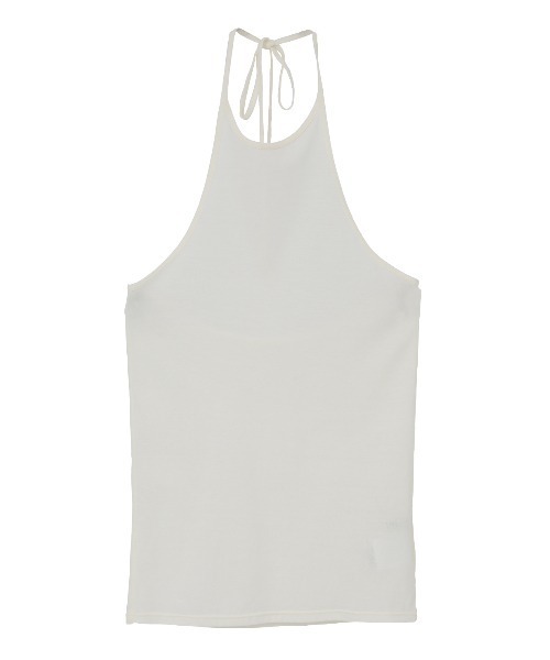 CLANE(クラネ)の「LAYER SHEER SET TOPS(タンクトップ・レディース・ブラウン/ブラック/ホワイト・1/2)」の8枚目の写真