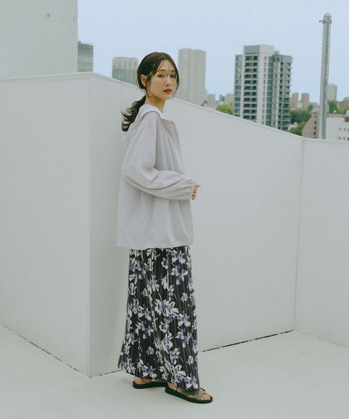 GLOBAL WORK(グローバルワーク)の「さらさらリラックスイージーパンツ/636563(その他パンツ・レディース・ホワイト系/ブラック/グレー系/ネイビー/ブルー系/ブラウン・SMALL/MEDIUM/LARGE/X-LARGE)」の8枚目の写真