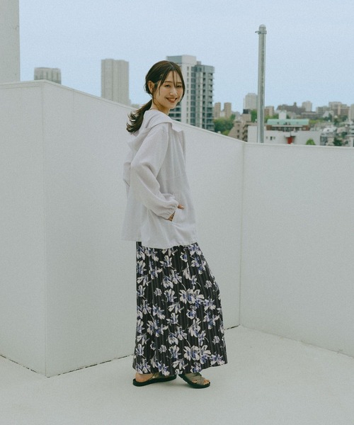 GLOBAL WORK(グローバルワーク)の「さらさらリラックスイージーパンツ/636563(その他パンツ・レディース・ホワイト系/ブラック/グレー系/ネイビー/ブルー系/ブラウン・SMALL/MEDIUM/LARGE/X-LARGE)」の9枚目の写真