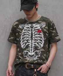 SILVER BULLET（シルバーバレット）の「『SILVER BULLET SELECT AP/シルバーバレットセレクト』スケルトンプリント半袖Tシャツ【Z】（Tシャツ/カットソー）」