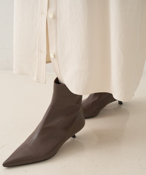 DESIGNWORKS(デザインワークス)の「レースコンビシャツワンピース(ワンピース・レディース・アイボリー/ネイビー・38)」の21枚目の写真