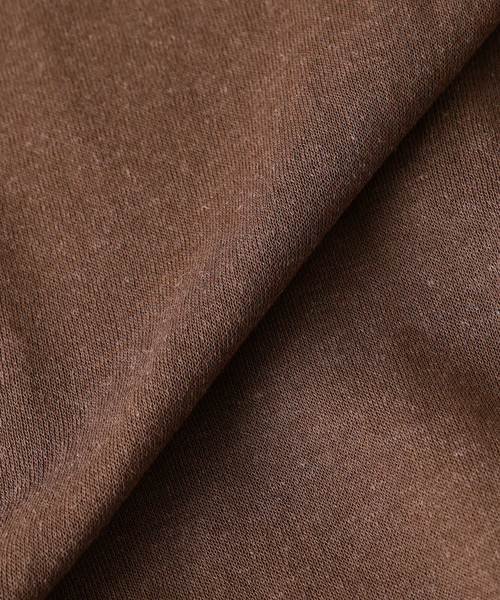 EDIFICE（エディフィス）の「LINEN LUXE ニット ポロ（ポロシャツ・メンズ・ブラック/レッド/ブラウン・MEDIUM/LARGE）」の15枚目の写真