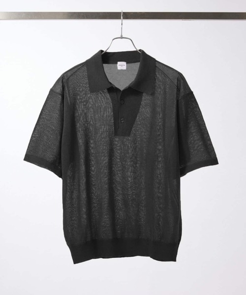 LINEN LUXE нитчатый поло