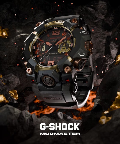 G-SHOCK(ジーショック)の「G-SHOCK/ジーショック 腕時計 MASTER OF G-LAND "MUDMASTER" GWG-B1000MG-1A9(アナログ腕時計・メンズ・ブラック・FREE)」の5枚目の写真