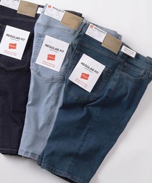 【78】【Hanes/ヘインズ】ストレッチ レギュラーフィット デニムショートパンツ