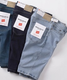 HANES | 【78】【Hanes/ヘインズ】ストレッチ レギュラーフィット デニムショートパンツ(デニムパンツ)