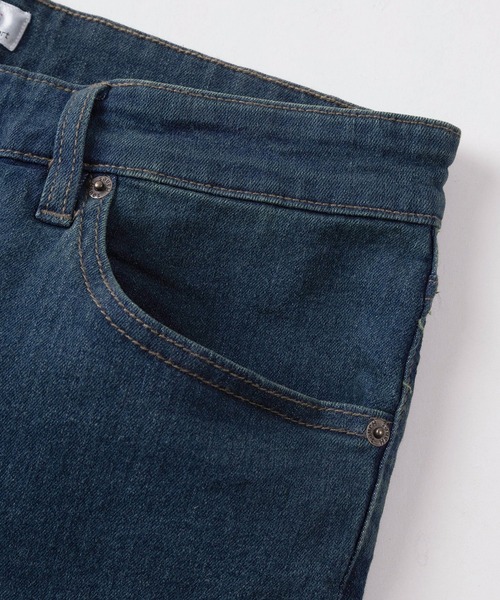 HANES（ヘインズ）の「【78】【Hanes/ヘインズ】ストレッチ レギュラーフィット デニムショートパンツ（デニムパンツ・メンズ・ライトブルー/ブルー/ワンウォッシュ・S/M/L/XL）」の5枚目の写真