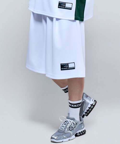 PHYSICAL GARMENTS（フィジカルガーメンツ）の「P2631 ソフトクッション フットボール バミューダパンツ [2COLOR]（その他パンツ・メンズ・ホワイト/ブラック・LARGE/XX-LARGE）」の6枚目の写真