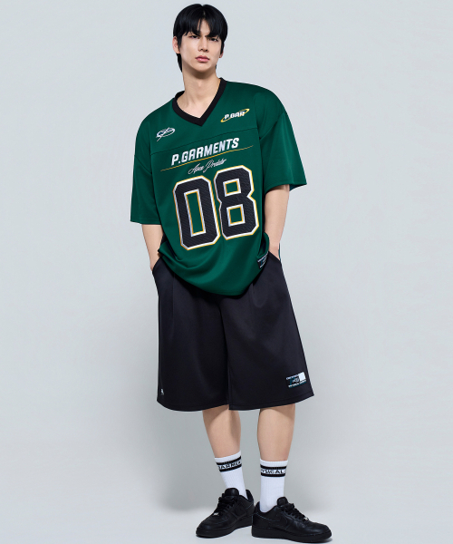 PHYSICAL GARMENTS（フィジカルガーメンツ）の「P2631 ソフトクッション フットボール バミューダパンツ [2COLOR]（その他パンツ・メンズ・ホワイト/ブラック・LARGE/XX-LARGE）」の18枚目の写真